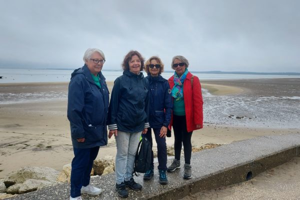 des courageuses qui ont fait 6 kms entre deux averses