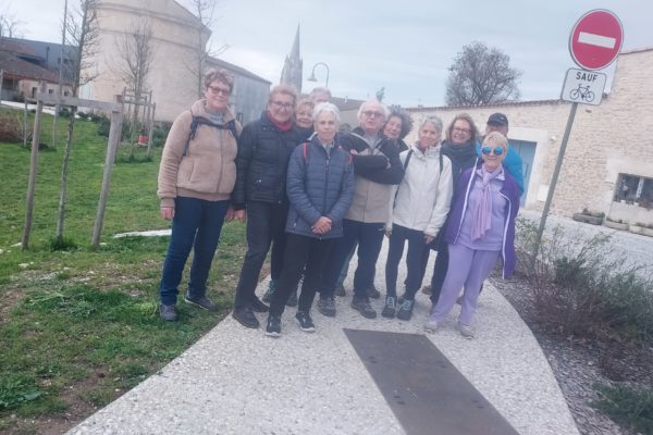 Dernière randonnée de l'année ciel couvert et du vent