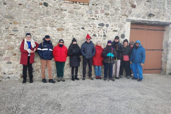 première rando de 2026 froide mais soleil